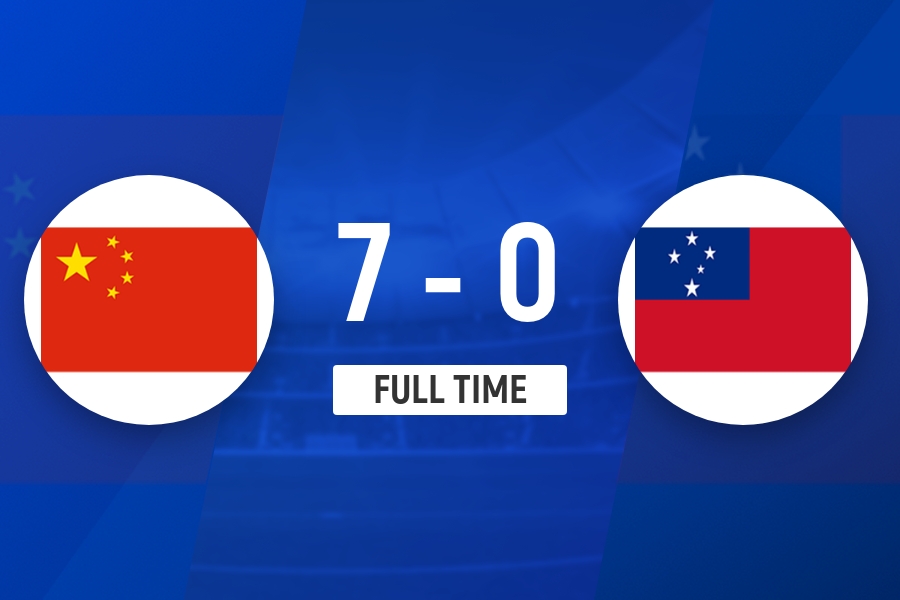 U17女足世界杯-中国7-0萨摩亚2连胜提前出线 徐悦、成宛迪均双响 U17女足世界杯-中国7-0萨摩亚2连胜提前出线 徐悦、成宛迪均双响