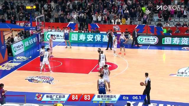 [最后时刻] 无语了！最后6秒落后1分 同曦居然没对新疆犯规？